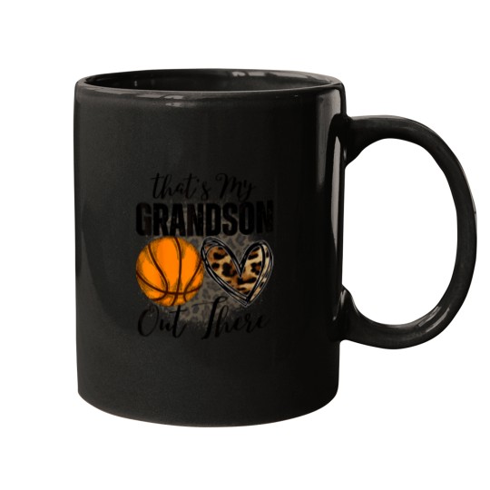 Discover Thats My Grandson Out There basketball Grandma G Mugs
