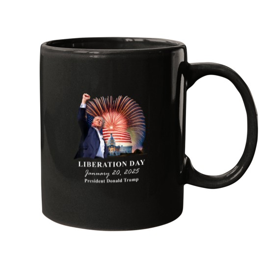 Discover Liberation Day Trump Inauguration January 20 202 Mugs