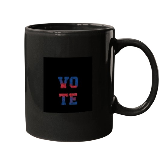 Discover 2945 Vote - Trump Lied 200000 People Died And Counting Vote Sleeveless Top Mugs