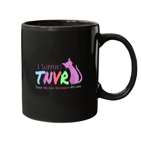 Discover TNVR Feral Cat Advocate Cat Lover Support TNVR Mugs
