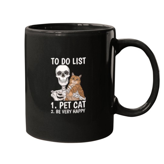 Discover To Do List Pet Cat Kitten Lover Kitty Feline Pro Mugs