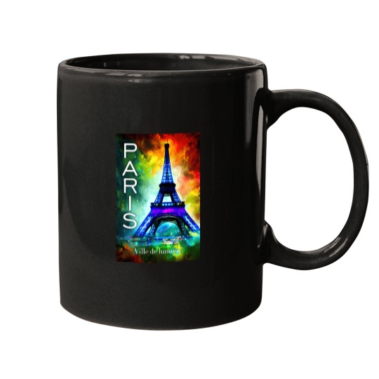 Discover Paris City Of Light No2 T-Shirt Mugs