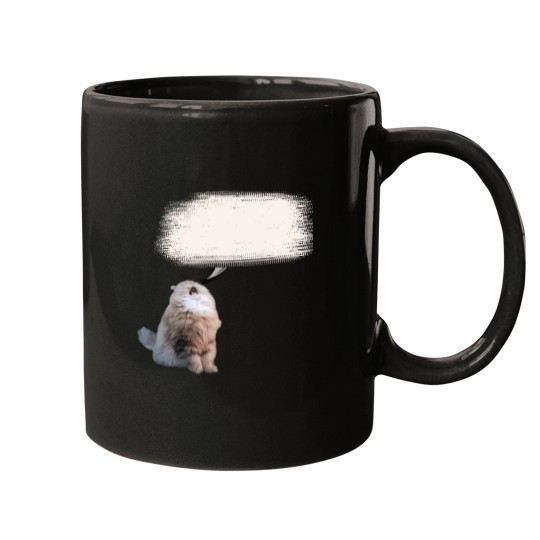Discover 1282 Smudge Kitty. Label Your Stuff Meooooooow Active T-Shirt Mugs