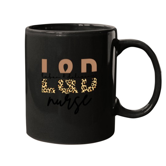Discover Labor And Delivery Ld Nurse Leopard Cheetah Print Mugs