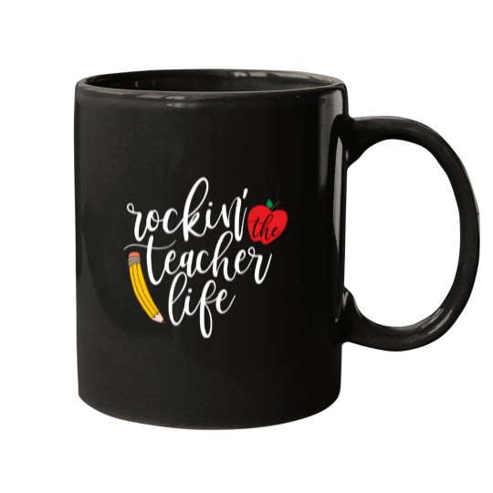 Discover Teachers Rockin' The Teacher Life Mugs