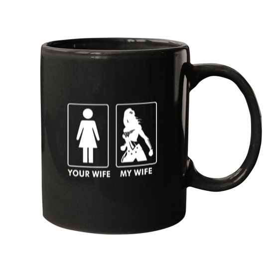 Discover Your wifemy wife Mugs