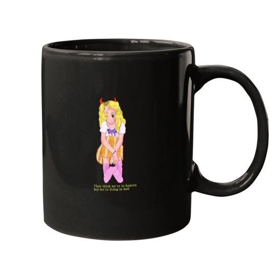 Discover We_re living in hell Premium monkeym D luffy gear 5 London England Cute Retro Anime Girl 80s Vintage Travel (1) Hetalia Pirate England David Cameron, leaderAnime style Birmingham Kanagawa Wave Dark A night in the streets of London Premium Mugs