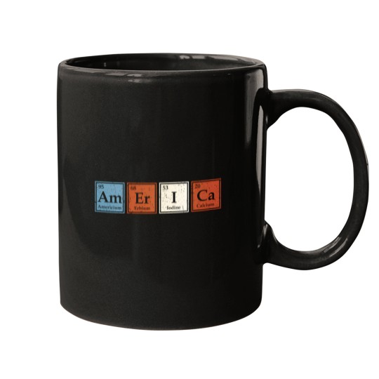 Discover Patriotism Is Elemental Guinea Pig Vintage Retro 21 Mugs
