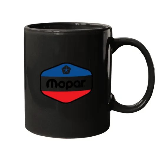 Discover Retro Muscle Power Badge Mugs