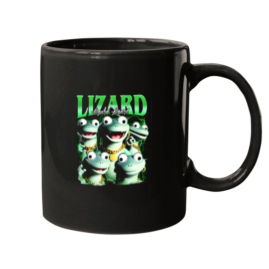 Discover lizard meme Mugs