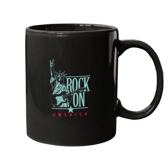 Discover Rock On America Mugs