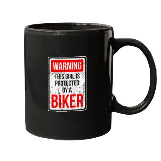 Discover Biker - Warning Biker Mugs