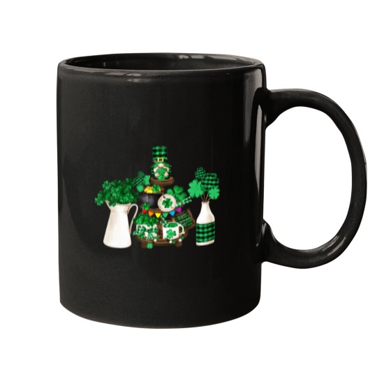 Discover Cute Green Shamrock Decor With Happy St Patricks D Mugs