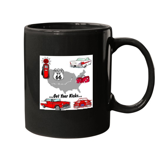 Discover Vintage Get your kicks s and gifts Mugs
