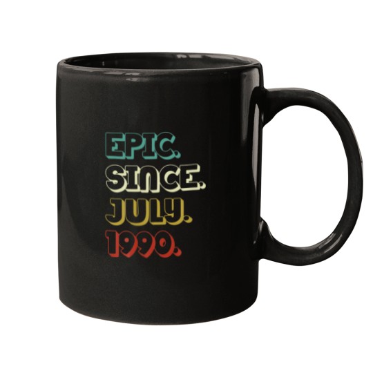 Discover 32 Years Old Epic Since July 1990 32Nd Birthday Gi Mugs