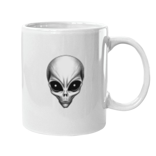 Discover Alien face Mugs