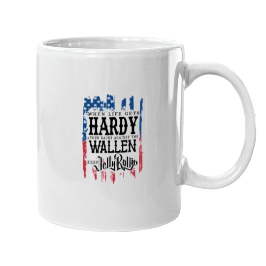 Discover When Life Gets Hardyy, Wallen Mugs, Wallen Western