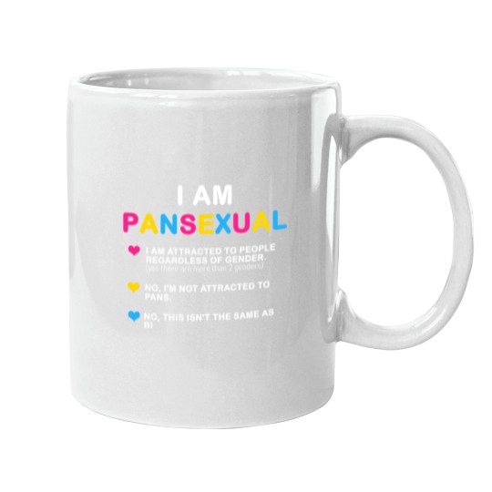Discover PANSEXUAL FUNNY DEFINITION Mugs