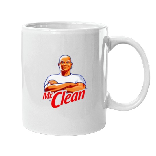 Discover Mr Clean Logo Cleaning Product Fan Mugs