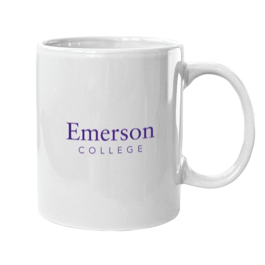 Discover Emerson College Logo Emerson College Logo Mugs