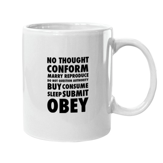 Discover They Live Hidden Messages Mugs