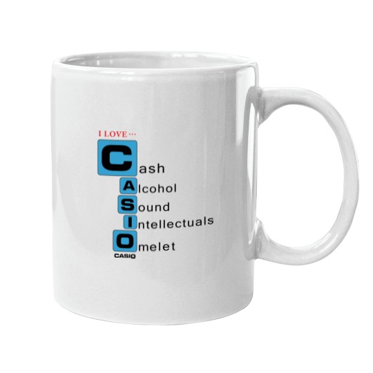 Discover Bootleg Stuff - Casio Mugs