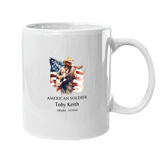 Discover Toby Keith American soldier Mugs