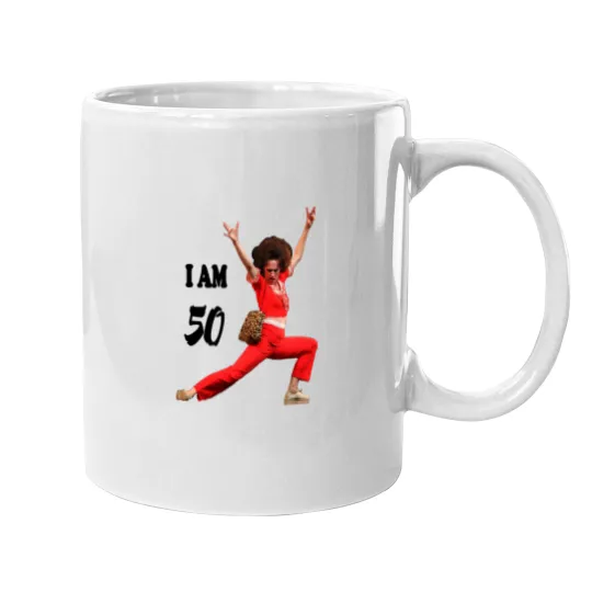 Discover Sally Omalley I'm 50 Mugs, I Like to Kick Stretch Mugs, Sally O'Mally Mugs