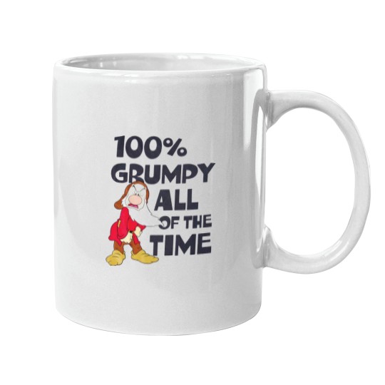 Discover 100% grumpy all the time Mugs