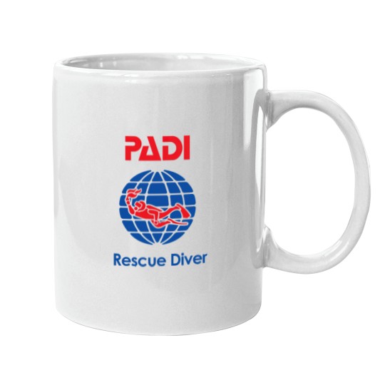 Discover padi rescue diver Mugs