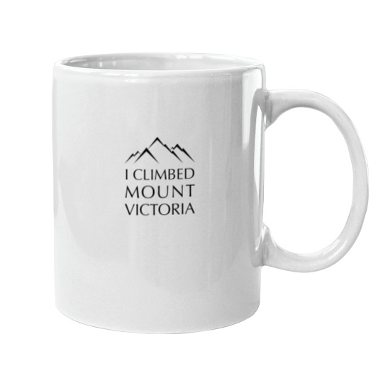 Discover I Climbed Mount Victorias Mugs