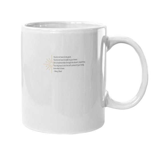 Discover Wild Geese | Mary Oliver Mugs