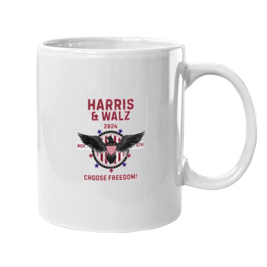 Discover Kamala Harris Names Minnesota Gov. Tim Walz as Her Running Mate Mugs