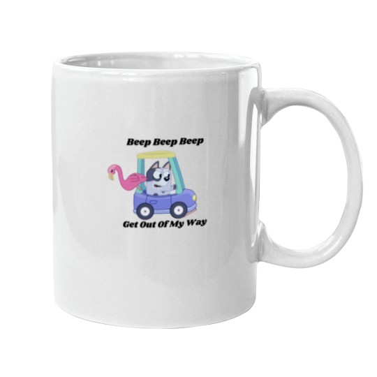 Discover Get Out Of My Way Muffin Mugs, Muffin BlueyDad Mugs