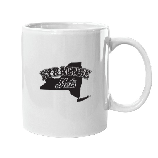 Discover Syracusee Mets logo Mugs