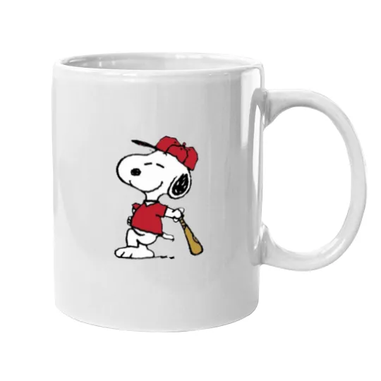 Discover Snoopy Baseball Mugs