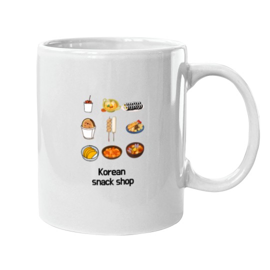 Discover Asian Korean snack shop Mugs