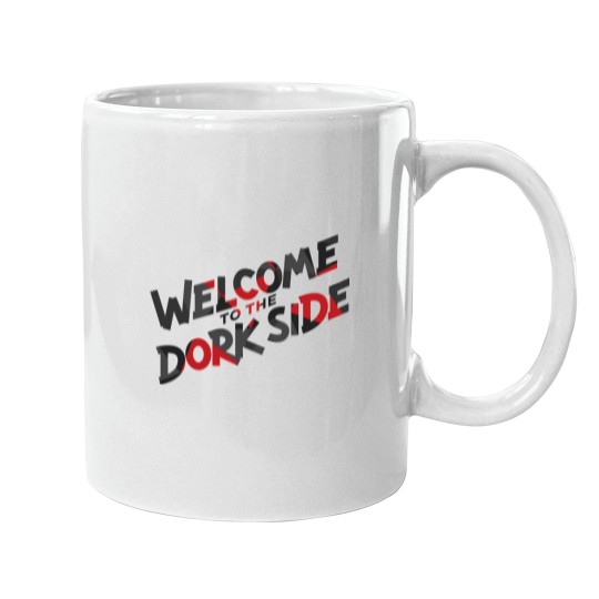 Discover Welcome to the Dork Side Geometric Mugs