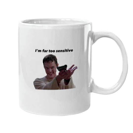 Discover Stu Scream Im Far Too Sensitive Mugs