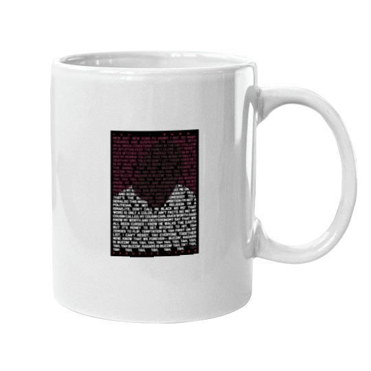 Discover YAH. lyrics Long .png Mugs
