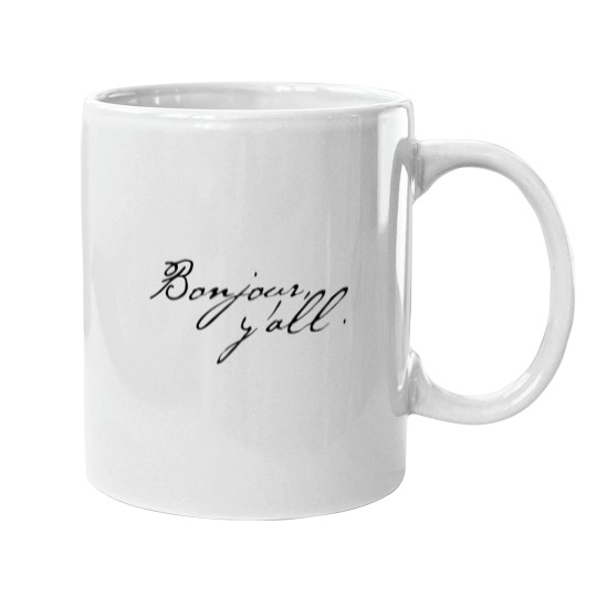 Discover Bonjour, y'all Mugs
