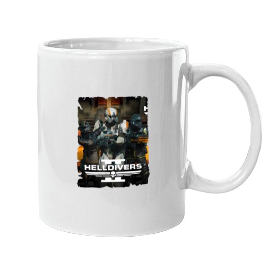 Discover Helldivers Minimalist Mugs, Helldivers Mugs