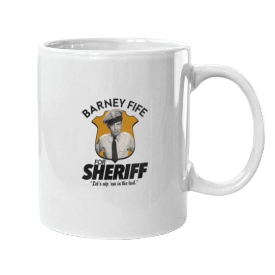 Discover Barney Fife For Sheriff Mugs