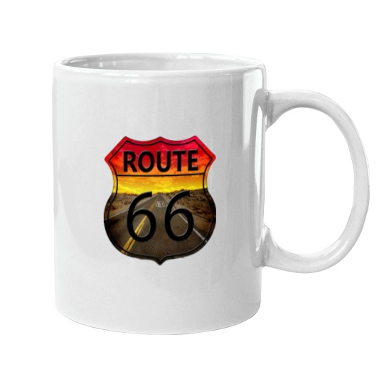 Discover Route 66 Road Mugs