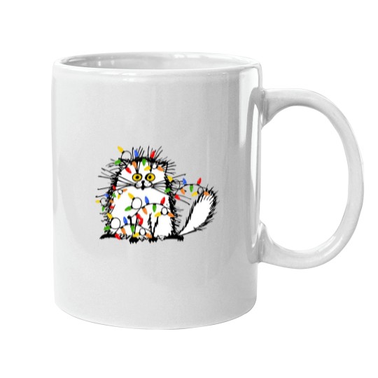 Discover Christmas Funny Cat Mugs, Funny Cat Mugs