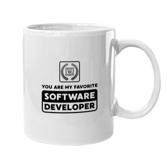 Discover You Are My Favorite Software Developer Mugs