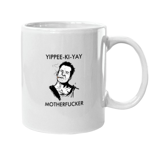 Discover Yippee-Ki-Yay Motherfucker Mugs