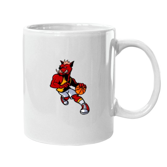 Discover Wildboar basketball.png Mugs