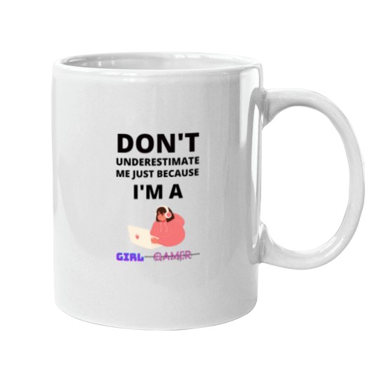 Discover yes im a gamer girl Mugs