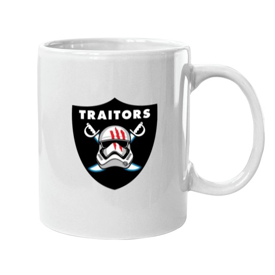 Discover Traitors .png Mugs